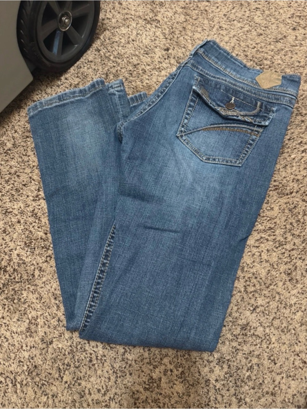 Tin Haul Women's Medium Blue Boot Cut Jeans